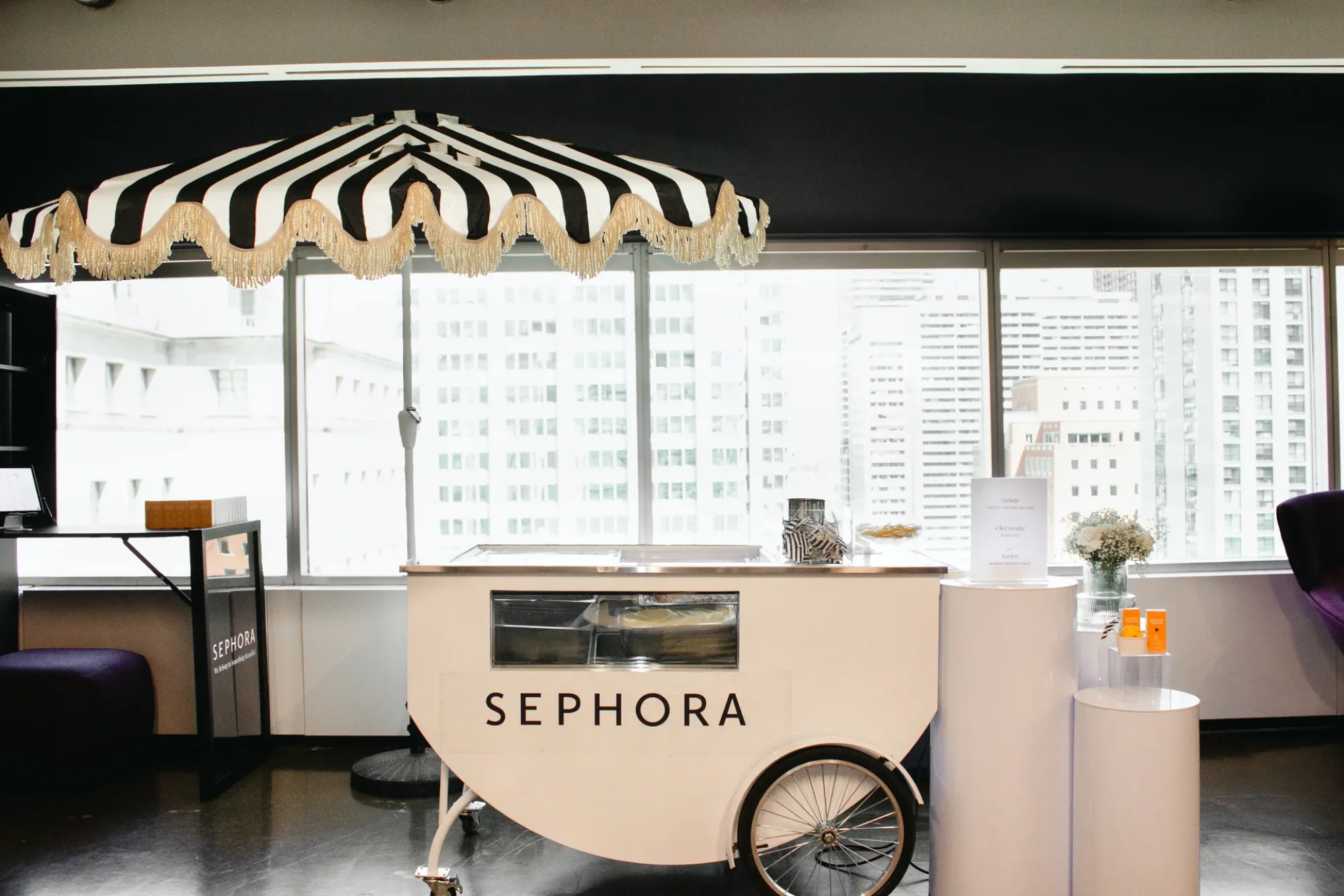 Gelato cart rental